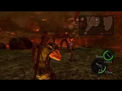 Resident Evil 5 Remastered playthrough pt36 - Wesker pt2: Lava Pit Tango (final part of campaign)