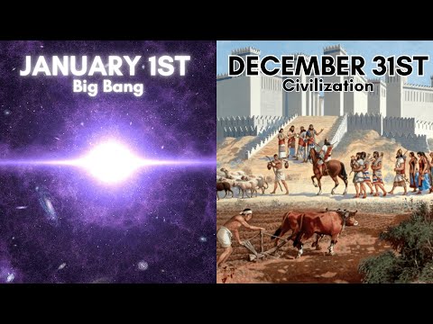 The Cosmic Calendar: From the Big Bang to Today