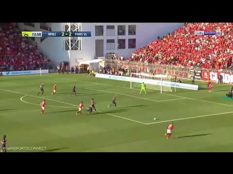 Alakouch dribs and shot against PSG