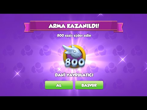 #DML - Hatched Chrono Zeus Dragon (800th Dragon) - 800 Dragon Badge - iOS (Gameplay) Türkçe