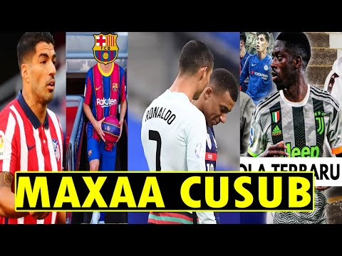 MC RONALDO GOAT, Xidig Juve To Barca Dembele Juve & Arsenal Kaalinta 4aad Waa Diyaar
