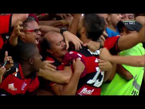 Gols - Flamengo 2 x 0 Santos - Brasileirão 2016