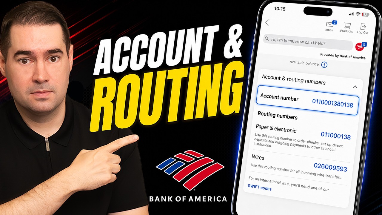 How to Find Your Bank Account & Routing Number on Bank of America App