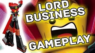 Lego Movie - Lord Business Gameplay (Unlocked) Free Play + 10x Stud Multiplier Found!