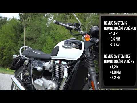 Triumph Bonneville T120 Euro 4 - Homologated REMUS exhaust system #bonneville #bonnevillet120 #T120