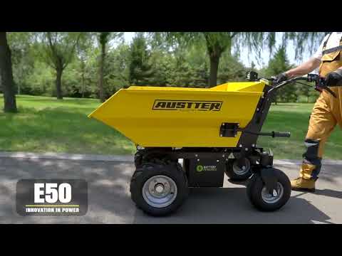 AUSTTER—Collection of Various Electric Power Mini Dumpers