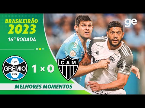 Gols e lances de Grêmio x Atlético Mineiro