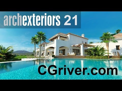 Evermotion Archexteriors 21 - 10 Photo-realistic 3D Exterior Model Scenes (3ds Max with V-Ray)