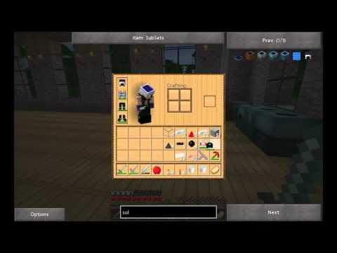 Minecraft 1.2.5 Let's Play - Episode 22 - Crafting a Solar Helmet IC2 IndustrialCraft2