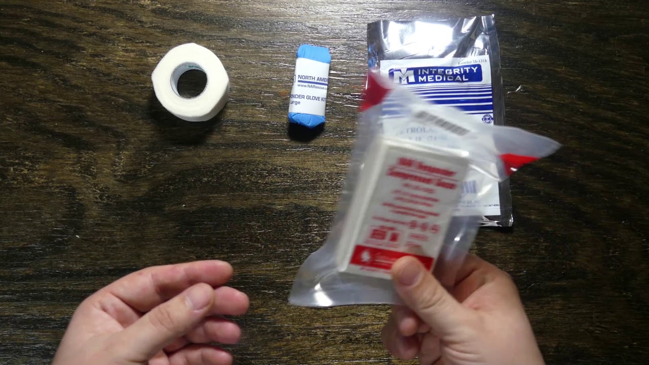 Coptalks the NAR Individual First Aid Kit
