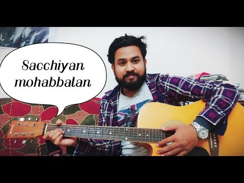 Sacchiyaan mohabbatan//sachet tandon//guitar cover//sumit bhardwaj sb