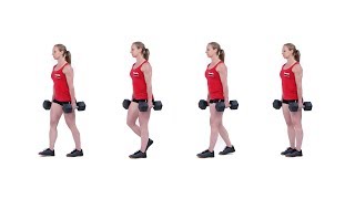 Video de entrenamiento de farmer's carry para fortalecer core