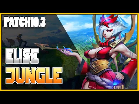 Elise Jungle vs Olaf Challenger Patch 10.3 HOW TO PLAY ELISE JUNGLE - LEAGUE OF LEGENDS