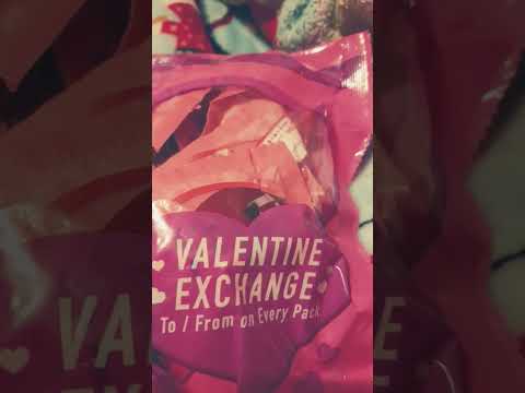 Valentine's Candy Twix Snickers M&Ms package 🍬