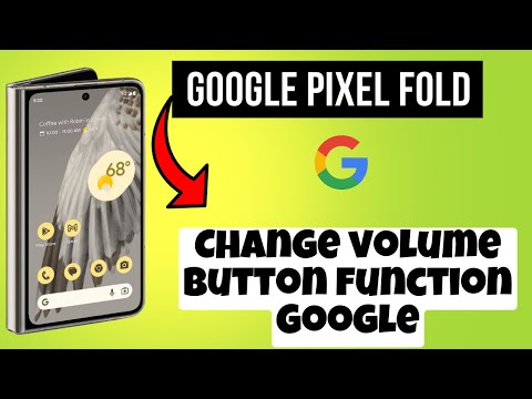 Change volume button function Google Pixel Fold |How to change volume button | Volume button setting
