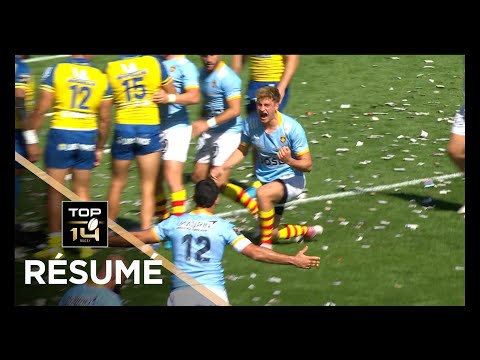TOP 14 Saison 2024-2025 J04 - Résumé USA Perpignan - ASM Clermont