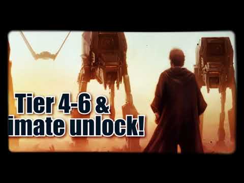 Jedi Master Luke Tier 4-6 & Ultimate unlock!