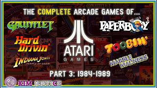 The Story and COMPLETE Arcade Games of Atari: Part 3 -1984-1989