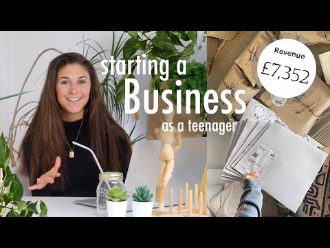 How to Start a Small Business as a Teenager with NO Money ~ tips, advice + ideas