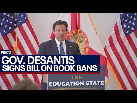 Governor DeSantis to sign bill focused on book bans in Florida