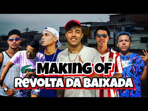 Making of 1 Video Clip Revolta da Baixada - Rafinha Ofstreet ( Making of Rumo ao topo ) Ep. #01