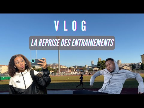 Vlog : ma reprise des entrainements d'athlétisme