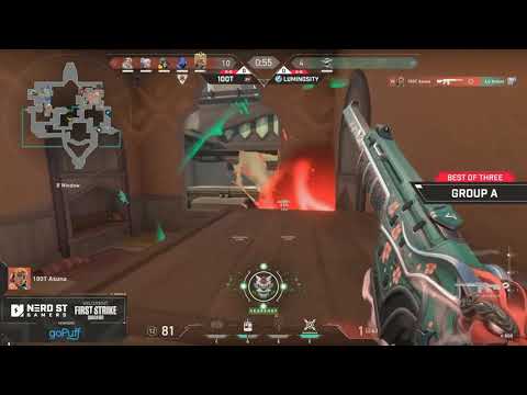 100T Asuna Quick Eco Ace Against Luminosity | Valorant Highlights