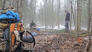Muddy Camping on Crown Land - Spring Thaw
