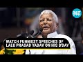 'Modi Modi...': Top Seven Funniest Speeches Of RJD Chief Lalu Prasad Yadav | Watch