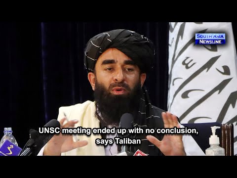 UNSC meeting ended up with no conclusion, says Taliban