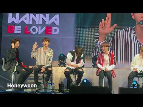 170922 Wanna One Ong Seong Woo Haegeum Gashina - Wanna one fanmeeting singapore
