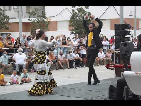 Virginia Vélez y David Nieto , Cuadro flamenco de la Peña Camarón