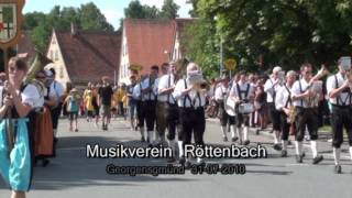 preview picture of video 'Kirchweih Georgensgmund 2010 - Musikverein Röttenbach'