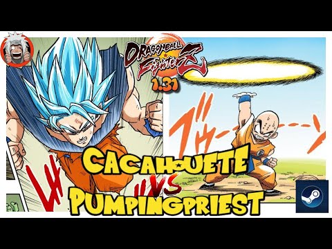 DBFZ Cacahouete vs Pumpingpriest (GokuSSB, Bardock, GokuSSJ) Vs (SuperBaby2, A21LC, Krillin) Ver1.31