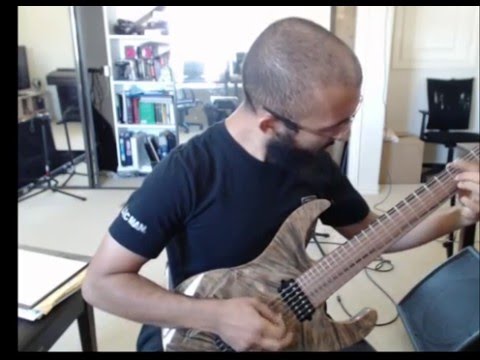 Suhr Custom Modern 7 Waterfall Maple Burl image 7