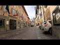 Morning Walk Through A Charming Italian Mountain Village Nature Walking Video 4KHD