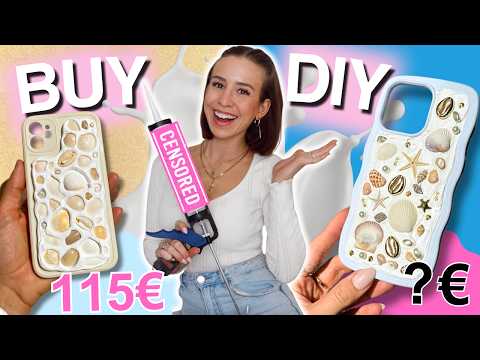 DIY OR BUY 4.0 ✂️🐚 Shell Phone Case selbst nachbasteln! BESSER als das Original?!💃 Cali Kessy