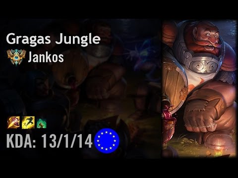 Gragas Jungle vs Rumble - Jankos - EUW Challenger Path 6.5