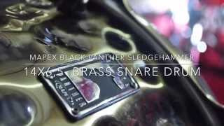 Video thumbnail for Mapex Black Panther Sledgehammer 14x6,5 (snare drum) by drumunited 55
