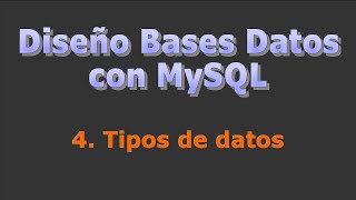 Nivel 34 - Reto 4 - Tipos de datos en MySQL