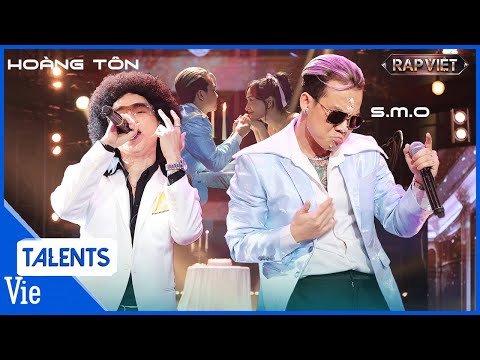 Nhà Văn Vở S.M.O lần đầu rap tình ca feat cùng Hoàng Tôn cực ngọt ngào | Rap Việt Live Stage