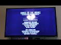 Closing To Fantasia 1991 VHS Canadian Copy