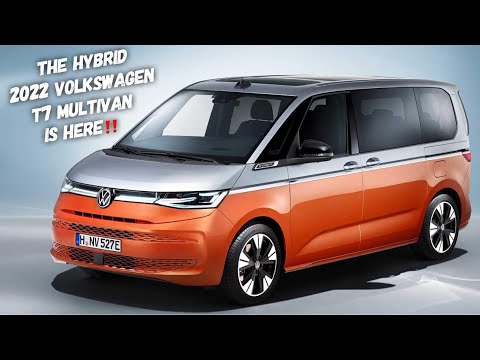 2022 VW Multivan T7 Debuts With Hybrid Power For The 1st Time