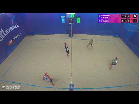 10:35 I. Romanenko / I. Skrynnik - I. Yehorov / V. Antoniuk 20.06.2022 | Winners Beach Volleyball