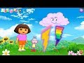 Dora Aventureira A Big Storm Cloud Exploradora ZigZag