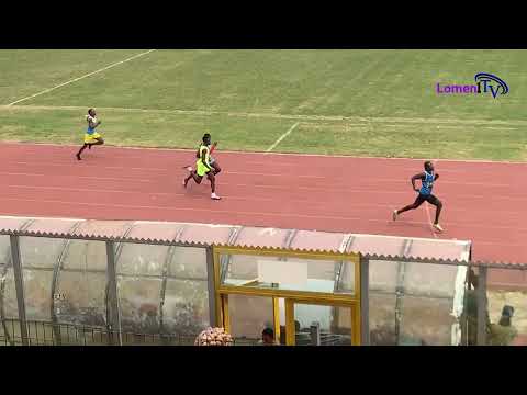 Boy’s 200m heat 7. 23.42sec. Ashanti Region TVET athletics competition 2026.