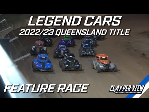 Legend Cars | 2022/23 Queensland Title - Carina - 29th Oct 2022 | Clay-Per-View Highlights