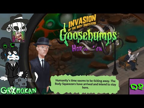 Gail Gameplay with Grimokan -  Goosebumps HorrorTown - Invasion of the Body Squeezers | Pt.2