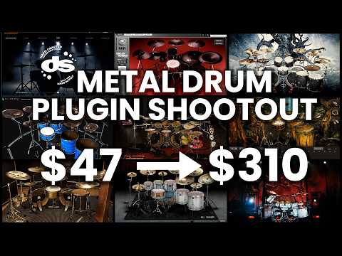 9 Best Paid Metal Drum Plugins - Shootout!