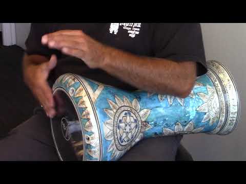 The Sea Star DARBUKA in action sombaty size